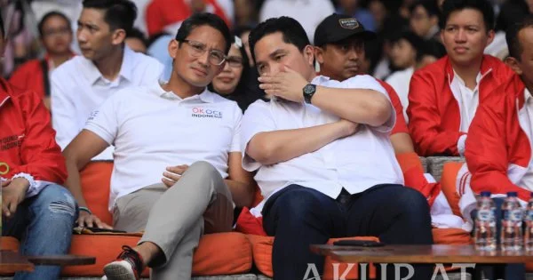 Perusahaan Media Erick Thohir Rugi Rp5 M dalam 9 Bulan; Perusahaan Sandiaga Laba Bersih Rp7 T