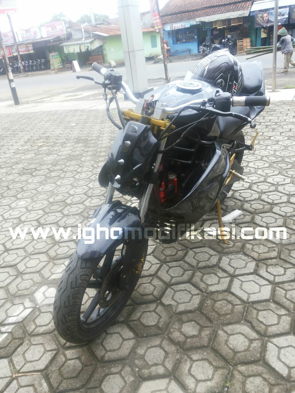 98 Modifikasi Motor Vixion Predator Terkeren Kinyis Motor