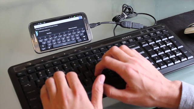 Tips Menggunakan Keyboard Komputer Untuk Smartphone dan Tablet  Android