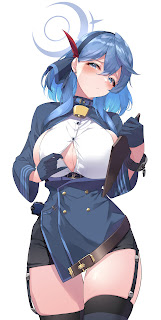 Amau Ako - Kumpulan Gambar Waifu Cantik Blue Archive