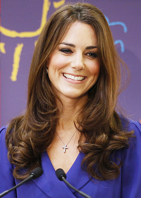 Princess Catherine, Kate Middleton Duchess of Cambridge, Long Hair Styles  European Women,