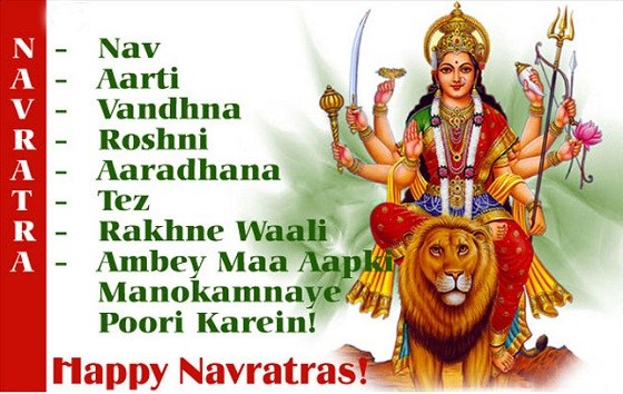 top 10 navratri status images