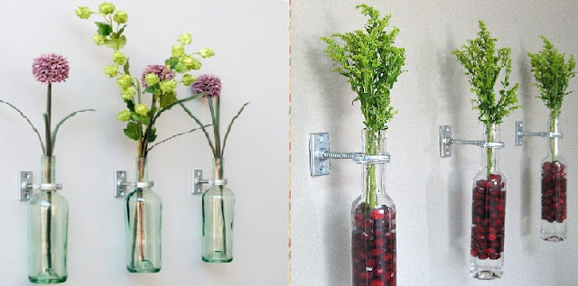 Vases on the Wall Ideas