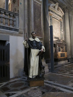 Cappella Gaddi  statua San Domenico