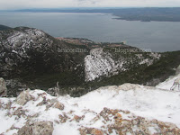 snijeg Gažul Vidova gora slike otok Brač Online
