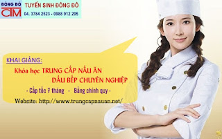 học trung cấp nấu ăn nhanh