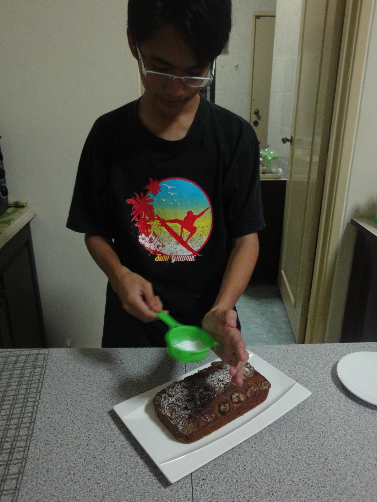 JUICY CAFE: KEK PISANG TERUNA