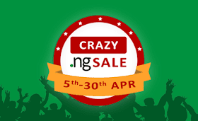 Crazy .NG Sale: Buy Your Domains as low as ₦499 on DomainKing.NG