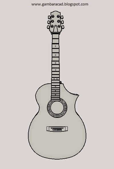 4 Menggambar Gitar Wikihow Gambar Berjudul Draw Guitars Step 9