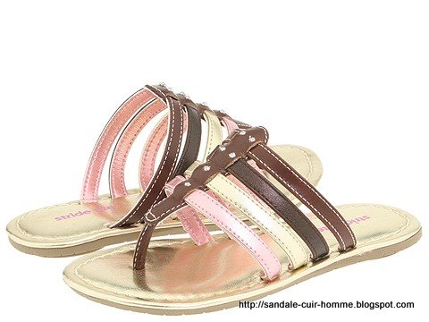 Sandale cuir homme:homme-676828