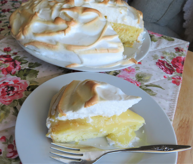 Lemon Meringue Cake