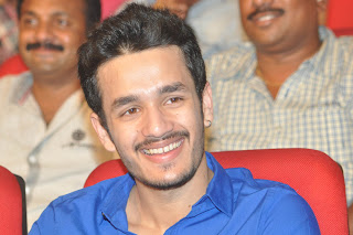 Akhil at Greekuveerudu Audio Launch