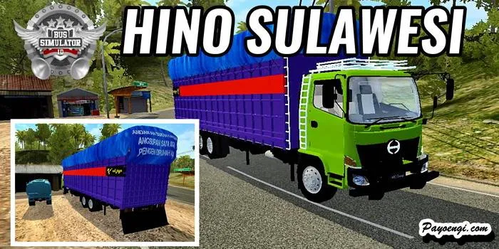 mod bussid hino sulawesi