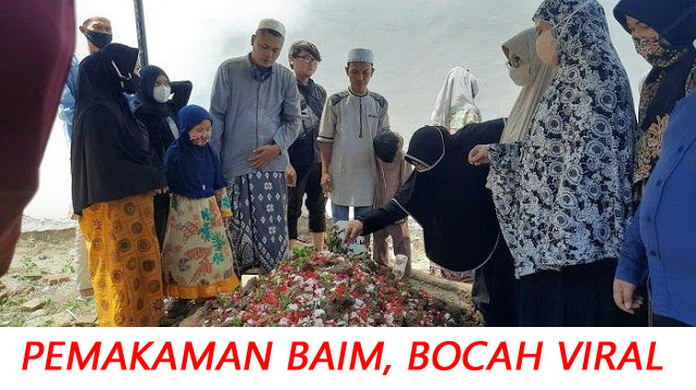 Heboh! Isak Tangis Warnai Pemakaman Baim, Bocah yang Viral Lantunkan Al-Quran Saat Terbaring di Rumah Sakit