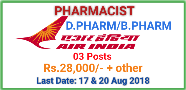 pharmacists-job-at-air-india-limited