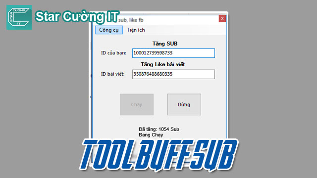 Share Tool Buff Sub, Buff Like FREE 