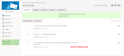  bukanlah hal yang baru dalam pembelajaran Cara Mudah Import Soal ke Schoology dengan Format Blackboard Quiz Generator