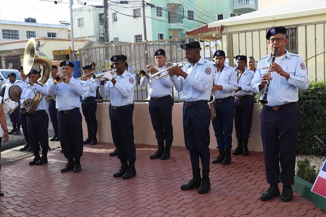 Fuerza Aérea de República Dominicana participa en actos patrióticos