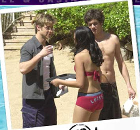 the o.c. behind the scenes set photos ryan and seth