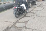 Ketua Komisi I DPRD Karawang Desak Anggota DPRD Jabar Dapil  Turun Tangan Rusaknya Jalan Provinsi Di Karawang