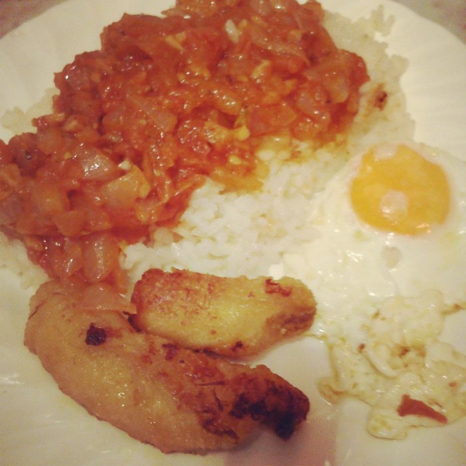 Arroz a la cubana cocinaplis