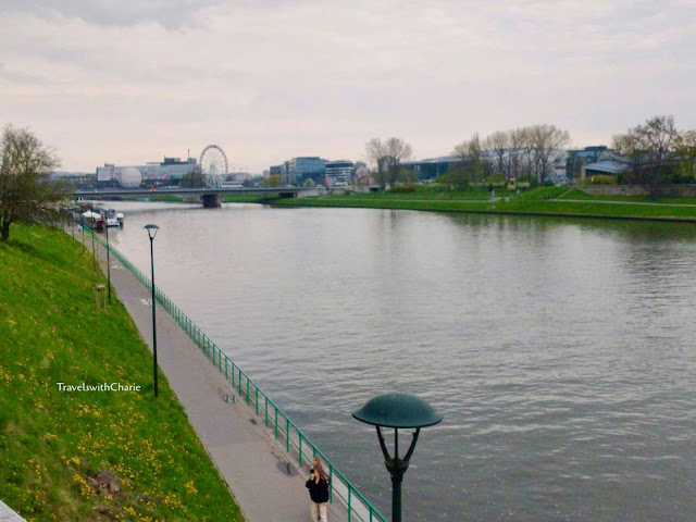 Vistula river, Krakow, Poland