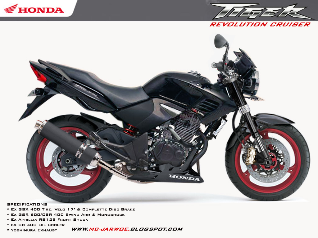 New Honda Tiger Specs And Review SPESIFIKASI MODIFIKASI MOTOR