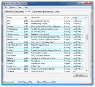 svchost chiếm cpu win 7