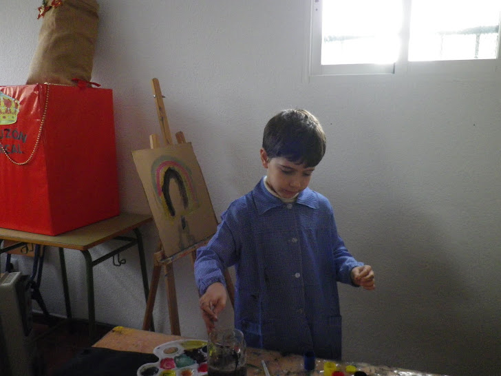 En el mes de Enero se ha unido a nuestro grupo otro magnífico pintor. Su nombre es Jorge.