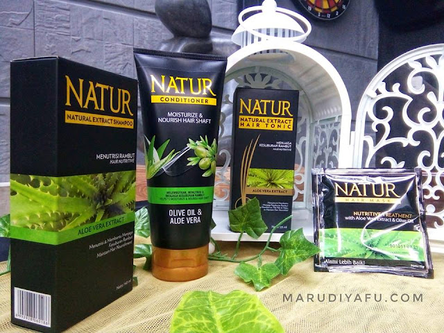 Natur, natur hair care, blogger muslimah