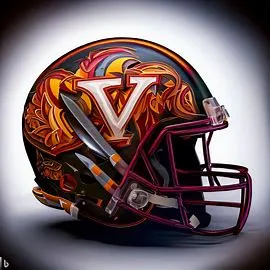 Virginia Cavaliers Concept Football Helmets