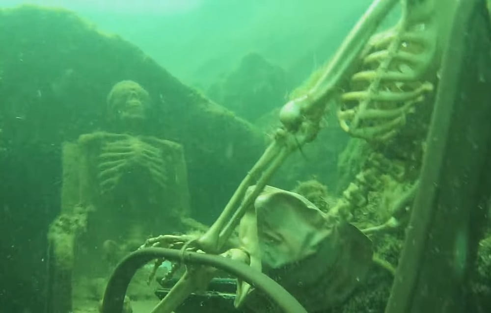An Unforgettable Gathering The Haunting Beauty Of The Underwater Skeleton Tea Party ~ Amazing