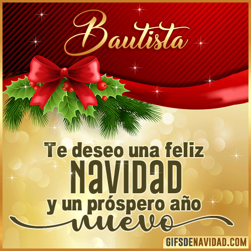 Te deseo una Feliz Navidad Bautista