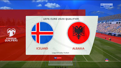 PES 2017 Scoreboard European Qualifiers Euro 2020 by JAS