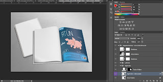 mockup tutorial diseño revista photoshop