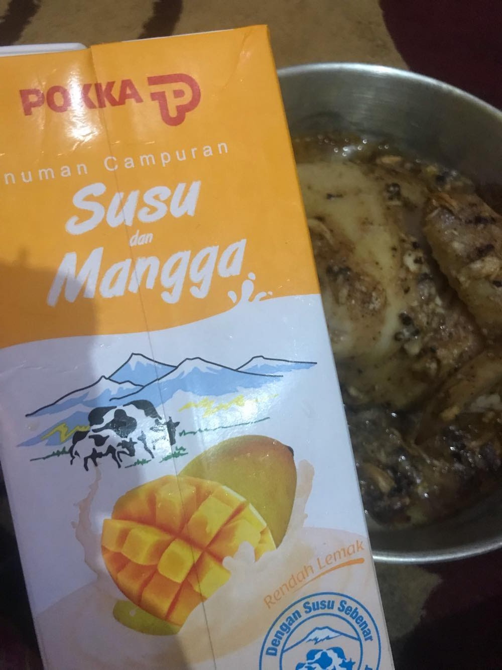 Ayam Bakar Bersama Susu Pokka Mangga - Enchanted Life Begins