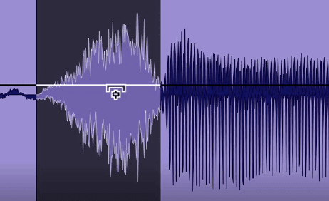 Mouse Cursor Hovering Over Clip Gain Line In Pro Tools