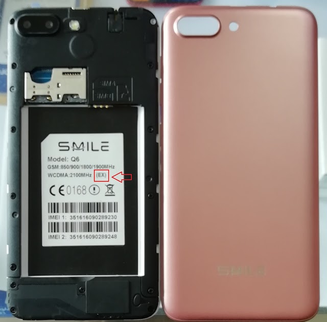 Smile Q6 Flash File (EX) Firmware MT6572 Stock Rom