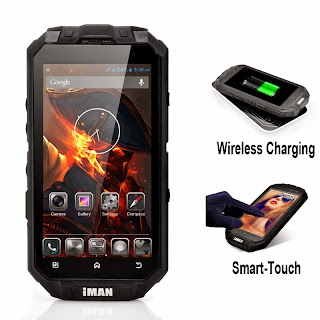 iMAN i3 Wireless Charging Rugged Smartphone