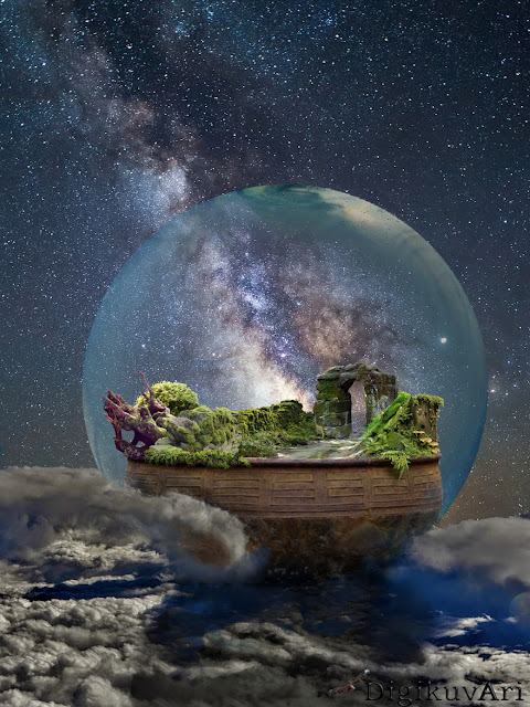 Imagination and creativity cannot be isolated. photo manipulation