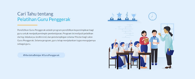 4 Modul Pembelajaran Pelatihan Guru Penggerak Yang Akan Berlangsung Selama 9 Bulan