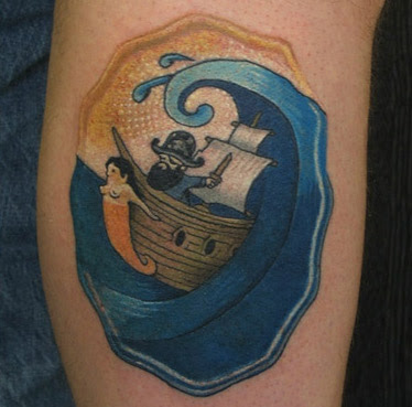 Pirate tattoo