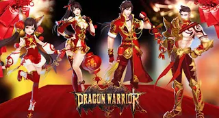 Screenshots of the Dragon warrior for Android tablet, phone.