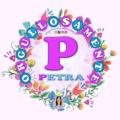Nombre Petra - Carteles para mujeres - Día de la mujer