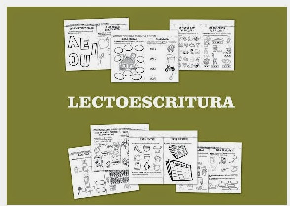 http://www.escuelaenlanube.com/fichas-de-lectoescritura-para-educacion-infantil/