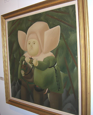 Work by Fernando Botero