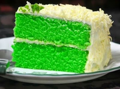 Kek Pandan Kukus Cheese Leleh Terbaik