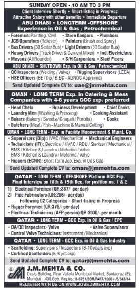 Assignment Abroad Times Overseas Jobs Newspaper