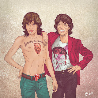 Mick Jagger Fulaleo Fulvio Obregón