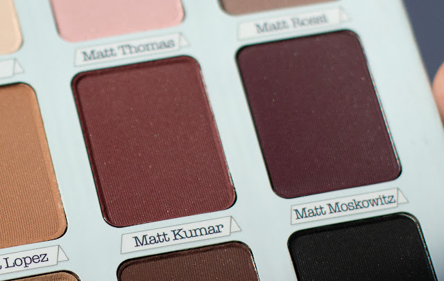 the Balm Meet Matte Trimony отзыв и свотчи